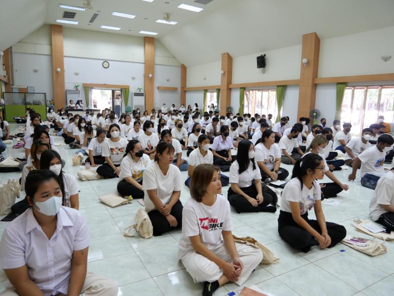 4. สร้างคุณธรรม จริยธรรม สู่ความเป็นพลเมืองที่ดี สกร.อำเภอเมืองกำแพงเพชรจัดอบรมคุณธรรม จริยธรรม ให้นักศึกษา 170 คน